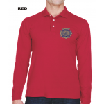 Harriton 5.6 oz. Easy Blend Long-Sleeve Polo